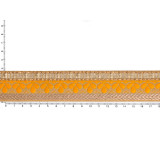 Galon indien doré, brodé Feuilles jaunes - Bibop et Lula