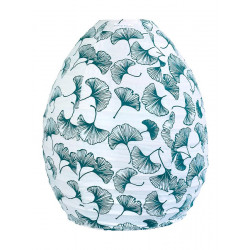 Lampion tissu boule japonaise ruche Ginkgo - Bibop et Lula