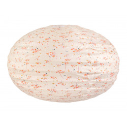 Lampion tissu boule japonaise ovale Dandélion - Bibop et Lula