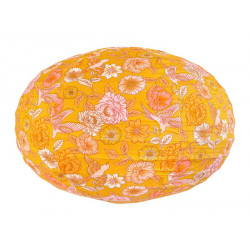 Lampion tissu boule japonaise ovale Colombe - Bibop et Lula