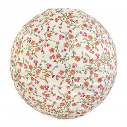 Lampion tissu boule japonaise rond Gipsy - Bibop et Lula