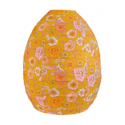 Lampion tissu boule japonaise ruche Colombe - Bibop et Lula