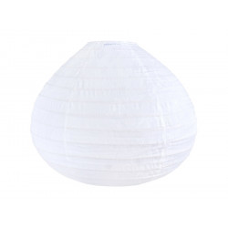 Lampion tissu boule japonaise goutte Diaphane - Bibop et Lula