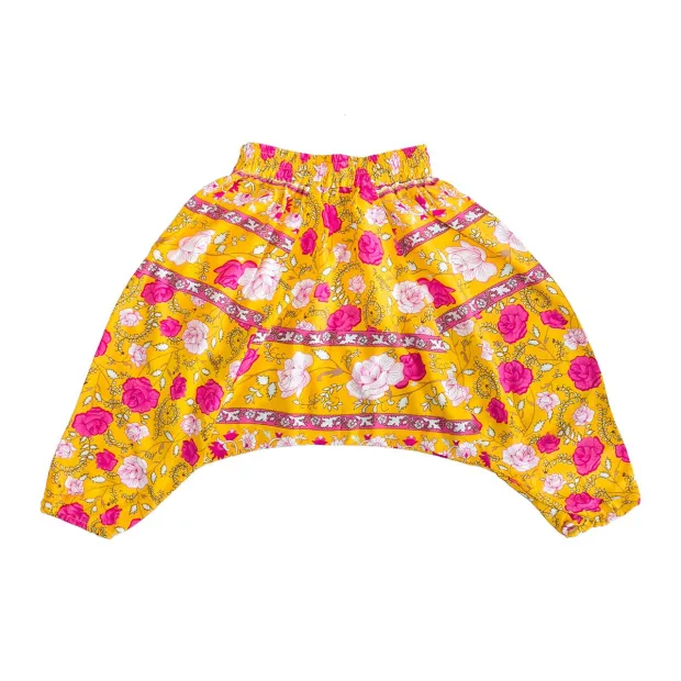 Pantalon sarouel léger Rose