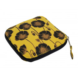 Sac de courses pliable Coquelicots-noirs - Bibop et Lula