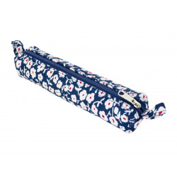 Petite trousse plumier Billie blue - Bibop et Lula