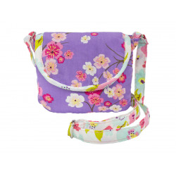 Sac à main bandoulière petite fille Yumi parme - Bibop et Lula