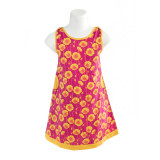 Robe coton Coquelicots jaunes - Bibop et Lula