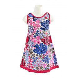 Robe coton Coquelicots Lola - Bibop et Lula