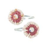 Duo de barrettes Dandelion-orange - Bibop et Lula