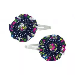 Duo de barrettes Eglantine-marine - Bibop et Lula