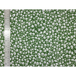 Tissu coton Billie green - Bibop et Lula