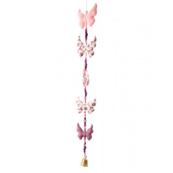 Le mobile clochette Papillons fleurs - Bibop et Lula