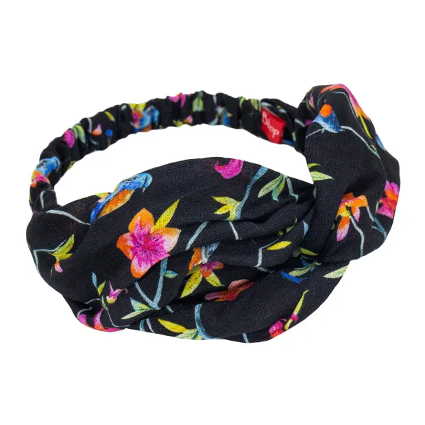 Bandeau croisé rétro Black-birds