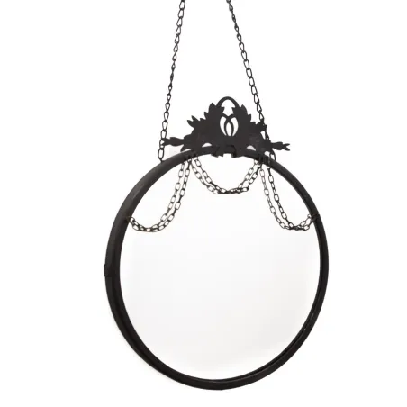 Miroir rond à suspendre