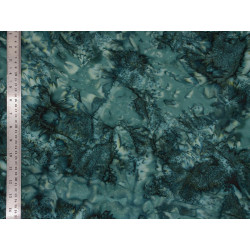 Coton Batik marbré-bleu-gris - Bibop et Lula
