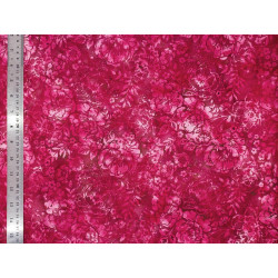 Coton Batik Pink-pivoine - Bibop et Lula