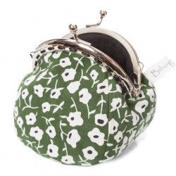 Petit porte-monnaie bourse rétro Billie-green - Bibop et Lula