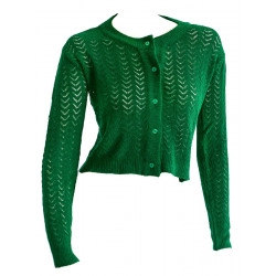 Petit cardigan Vert - Bibop et Lula