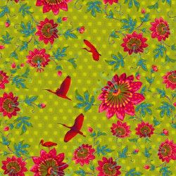 Velours Ibis Vert - Bibop et Lula
