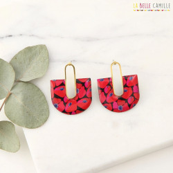 JANE boucles d'oreilles "Coquelicot" - Bibop et Lula