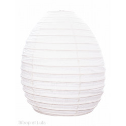 Lampion tissu boule japonaise ruche Diaphane - Bibop et Lula