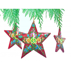 Décoration à suspendre Star rose - Bibop et Lula