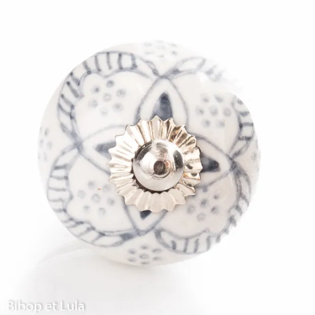 Bouton de meuble céramique 27