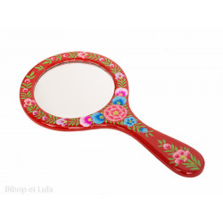 Miroir Suraya rouge - Bibop et Lula
