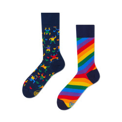 Chaussettes Over the rainbow - Bibop et Lula