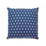 Coussin Asanoha nuit - Bibop et Lula