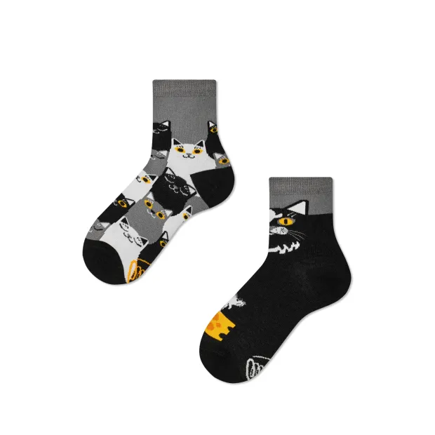 Chaussettes kids Black cats