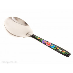 Cuillère de service grande Suraya noir - Bibop et Lula