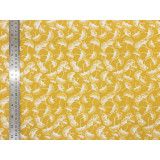 Coupon tissu Gingko jaune - Bibop et Lula