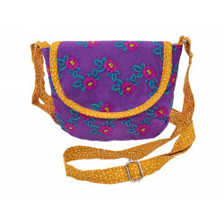 Sac à main bandoulière petite fille Flores - Bibop et Lula