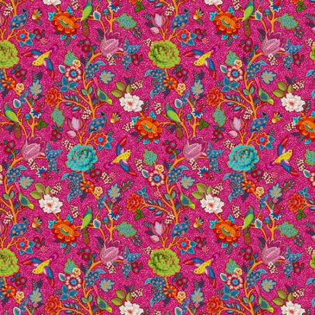 Coupon Velours Bali rose