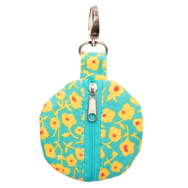Porte-clé porte-monnaie rond Billie