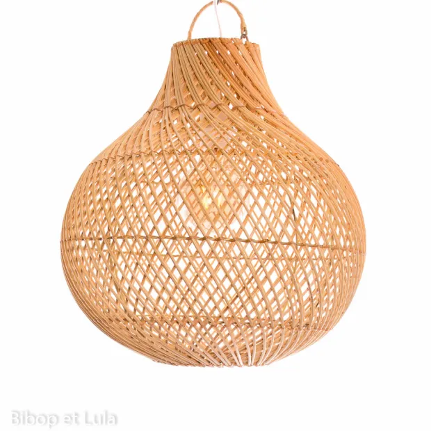 suspension rotin Nyoman  38cm de diamètre