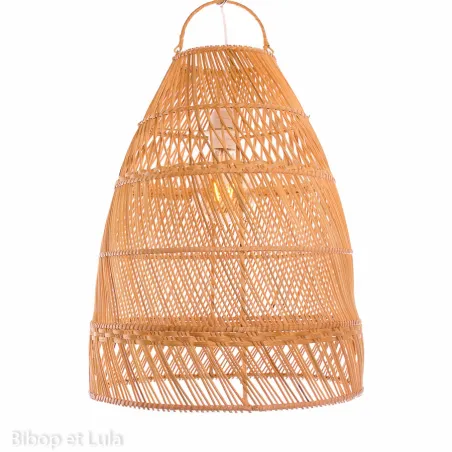suspension rotin Wayan 40cm de diamètre