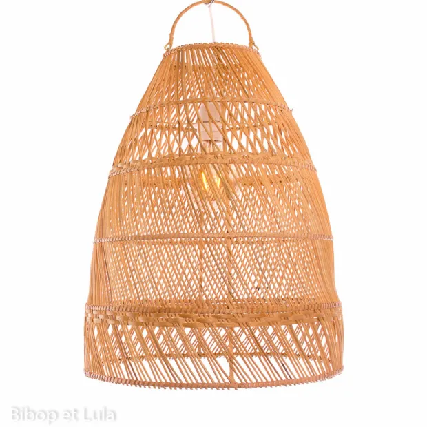 suspension rotin Wayan 40cm de diamètre