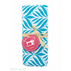 Coupon tissu Ginger blue - Bibop et Lula