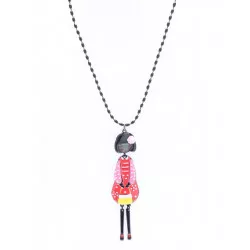 Collier Pépette rose - Bibop et Lula