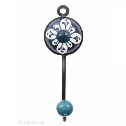 Patère, porte manteau en céramique 45 - Bibop et Lula