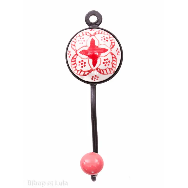 Patère, porte manteau en céramique 46