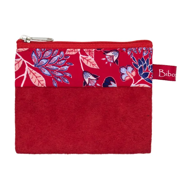 Petit porte-monnaie Simone rouge