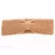 Bandeau sixties laine Marron - Bibop et Lula