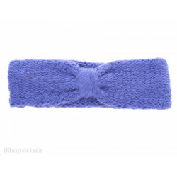 Bandeau sixties laine Indigo - Bibop et Lula