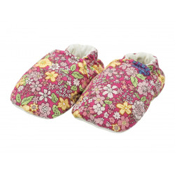 Chaussons bébé souples Myrtille - Bibop et Lula