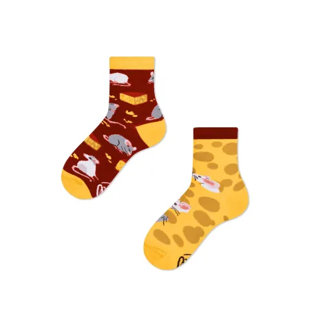 Chaussettes kids Mouse and Cheese