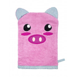 Les Gants animaux Cochon rose - Bibop et Lula